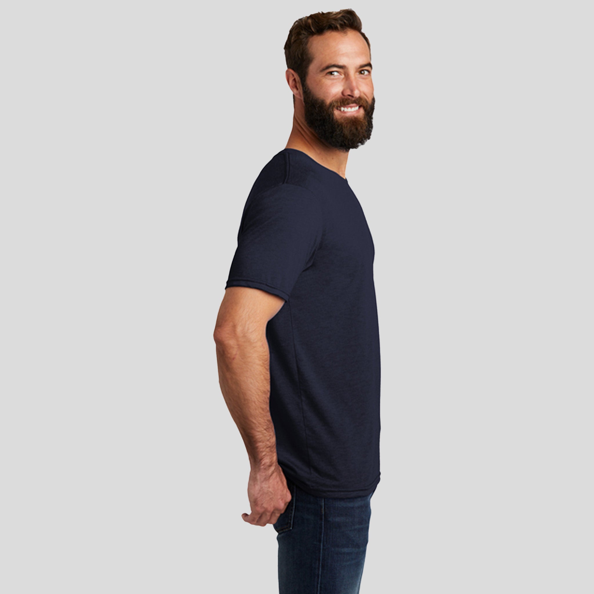 Unisex Tri-Blend Tee | Night Sky Navy