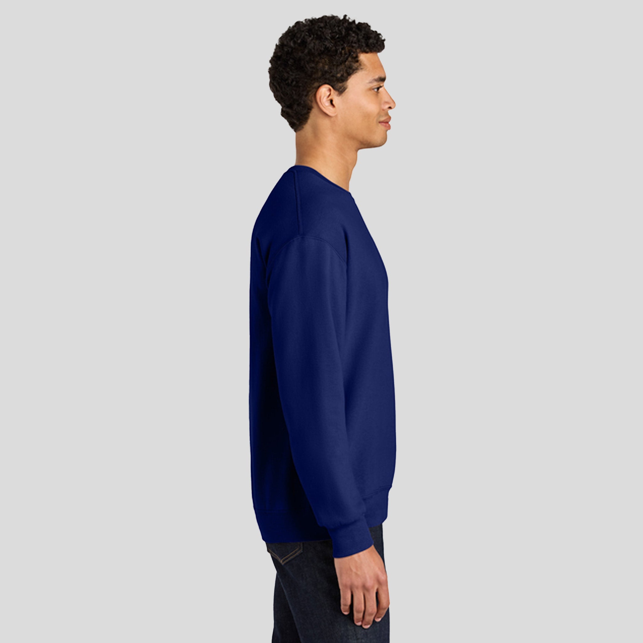 Ultimateβ’ Unisex CVC Ring Spun Crewneck Sweatshirt | Orchid