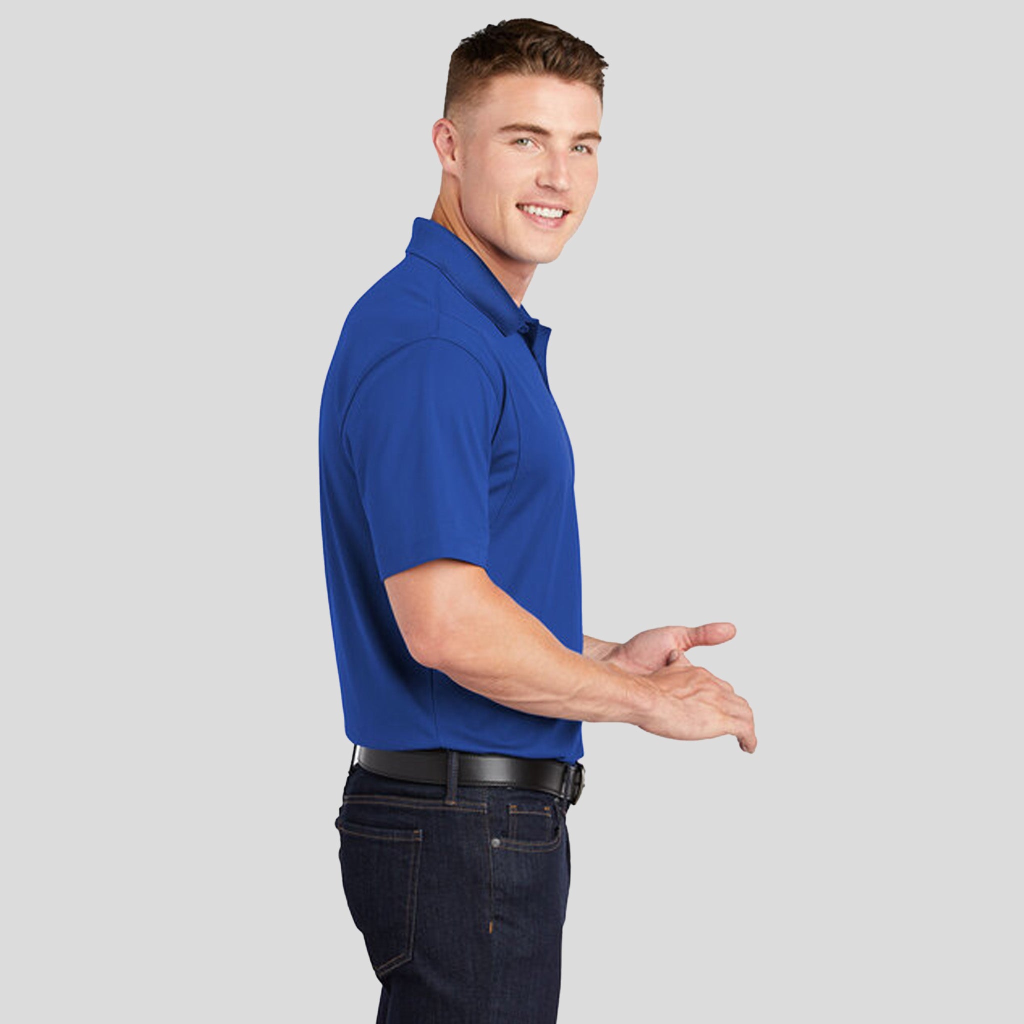 Micropique Sport-Wickยฎ Polo | True Royal