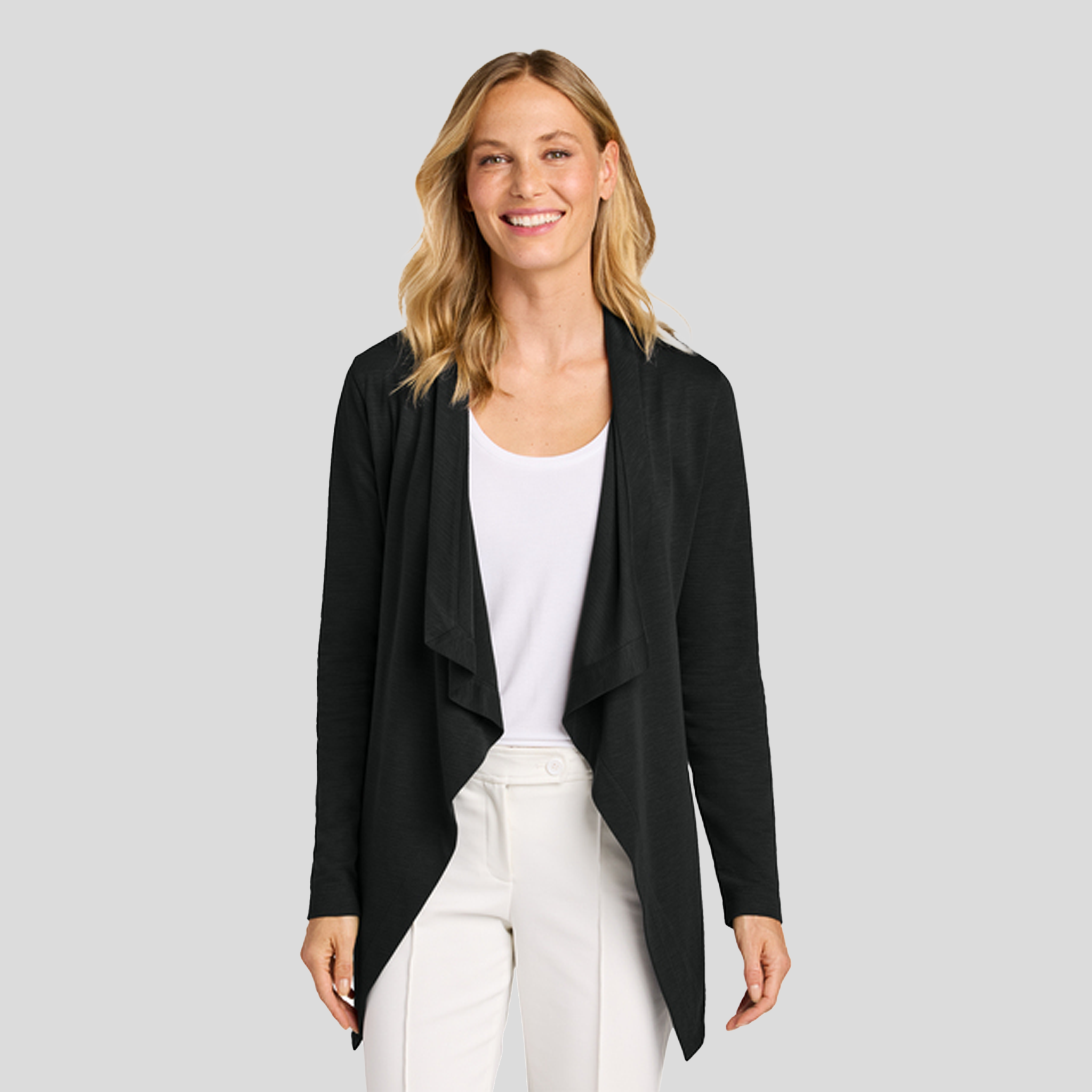 Women’s Breakwater Open Cardigan | Deep Black