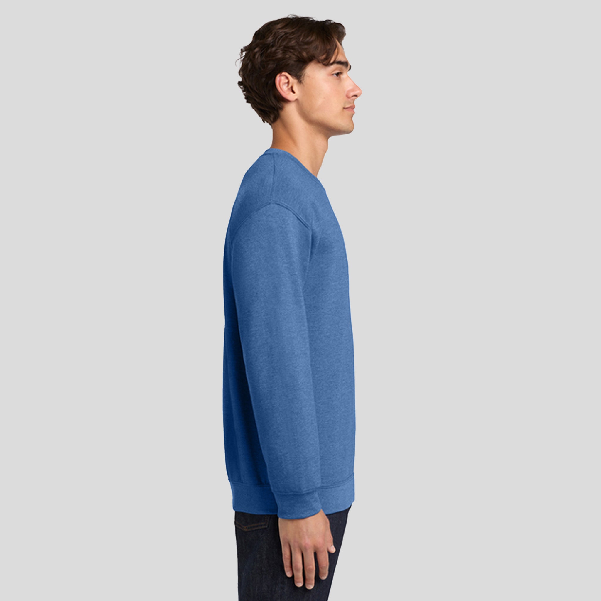 Heavy Blend™ Crewneck Sweatshirt | Heather Deep Royal