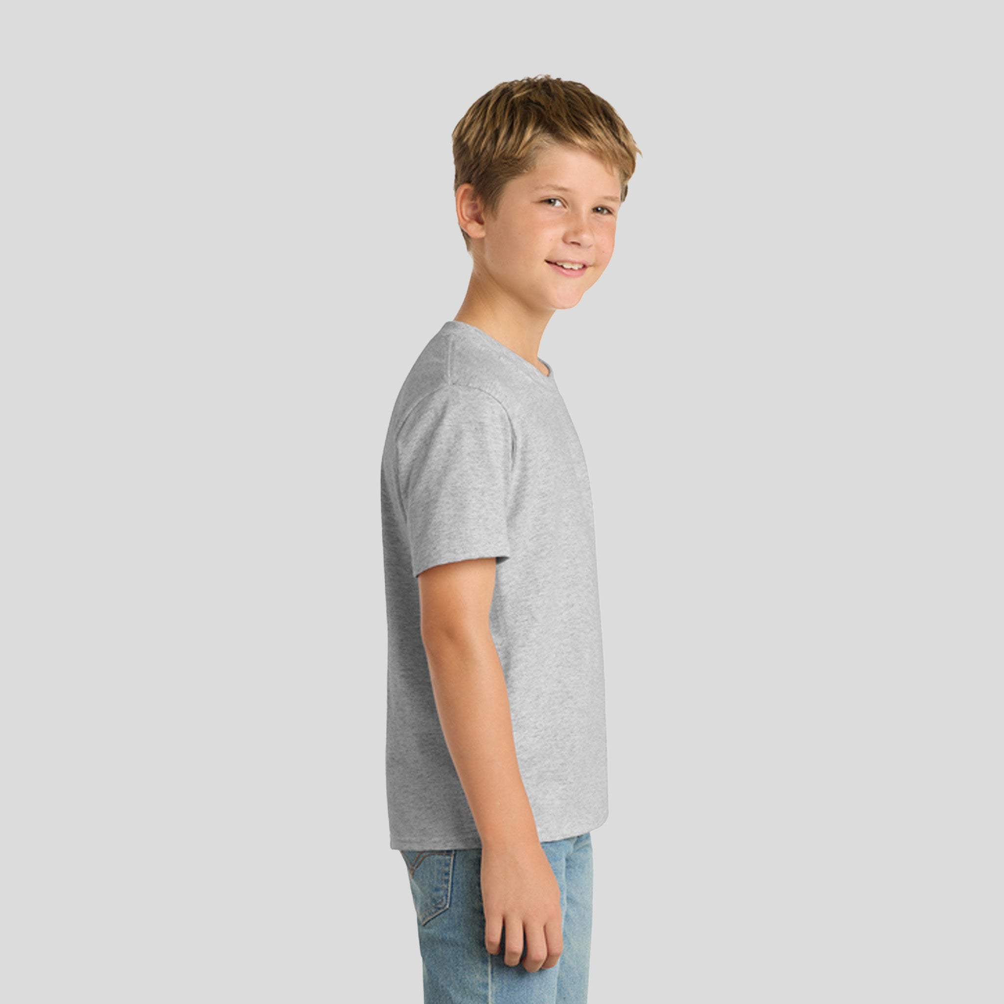 Youth Core Blend Tee | Ash