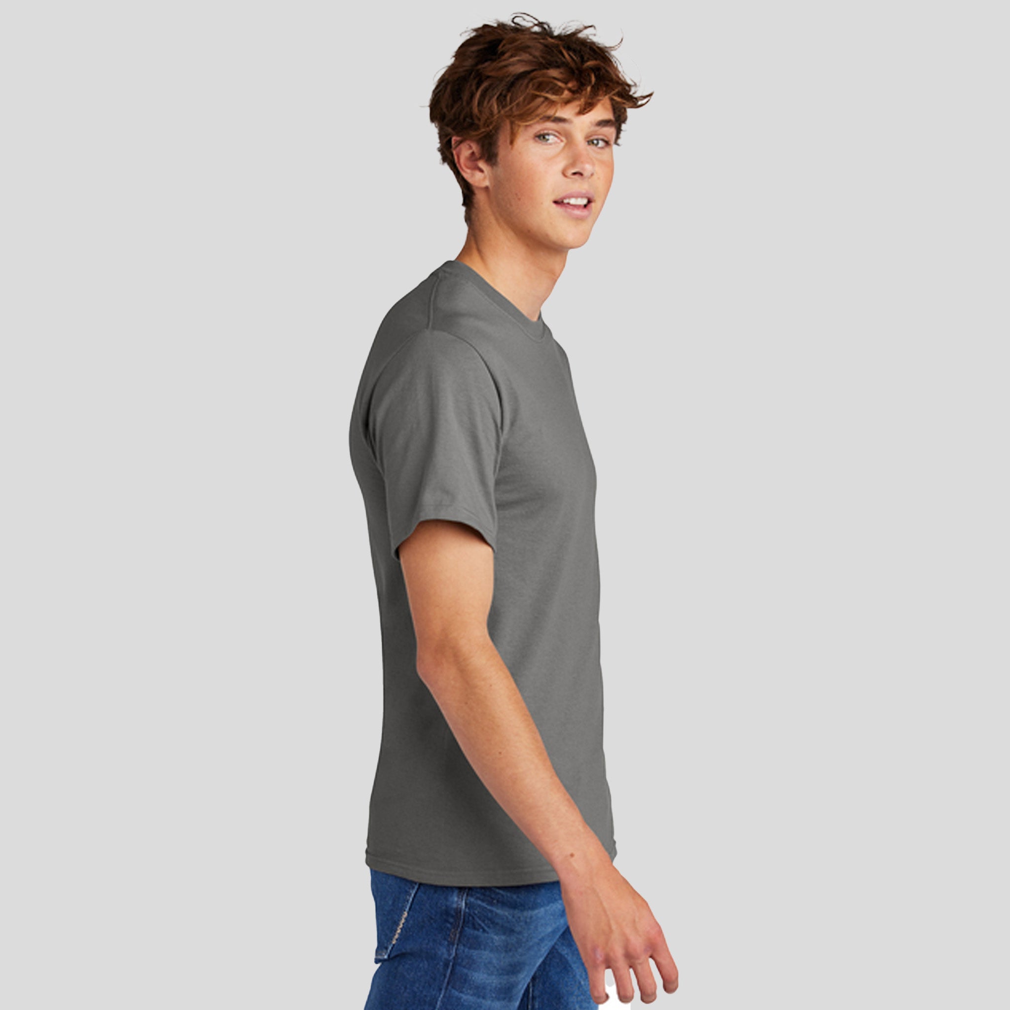 Essential Tee | Medium Grey
